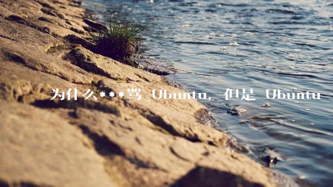 为什么***骂 Ubuntu，但是 Ubuntu 一直是所有 Linux 发行版中知名度、热度最高的？