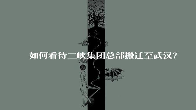 如何看待三峡集团总部搬迁至武汉？